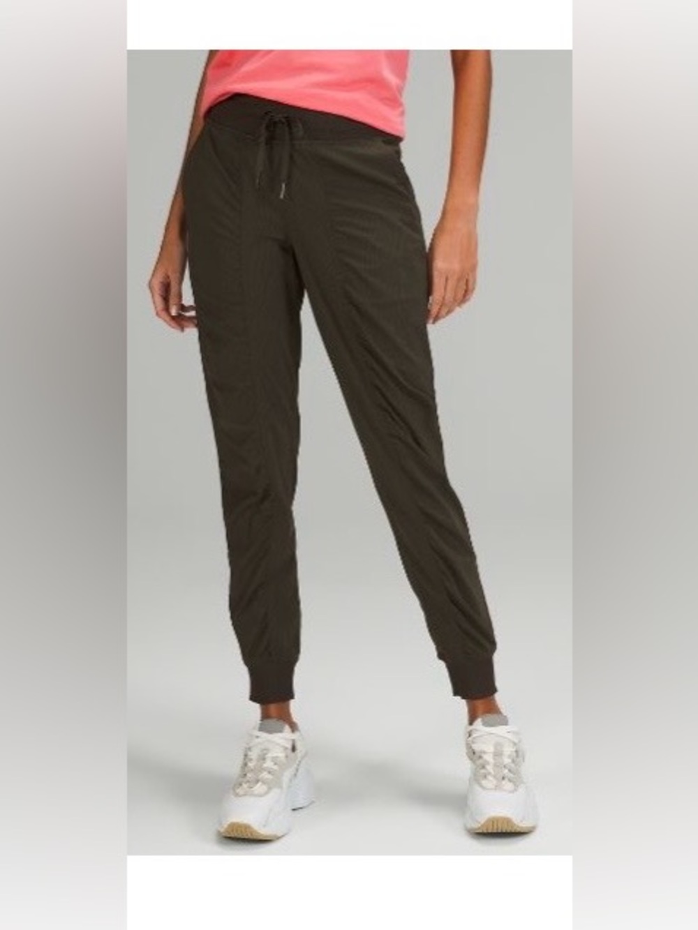 Dark olive Lululemon Jogger Pants